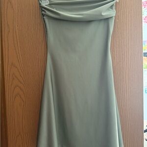 Elegant Gray Women's Dress